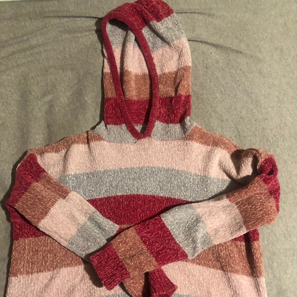 Romeo and Juliet Couture hooded sweater.